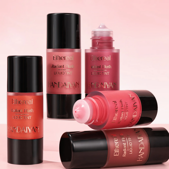 Liquid Blush Press Type 6 Colors Thin And Glittering MERLIÁ