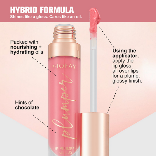 Shiny Lip Plumper Gloss – High-Shine, Lightweight & Plumping MERLIÁ