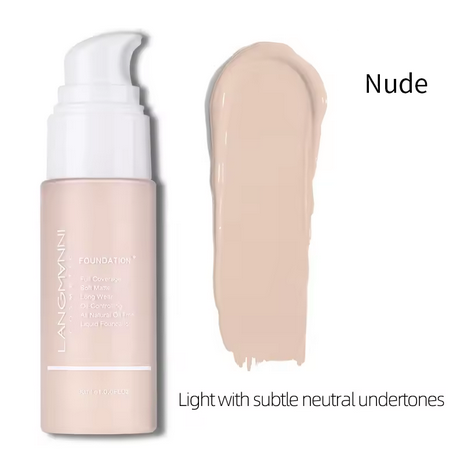 Liquid Foundation & Concealer – Oil Control, Full Coverage & Natural Finish MERLIÁ