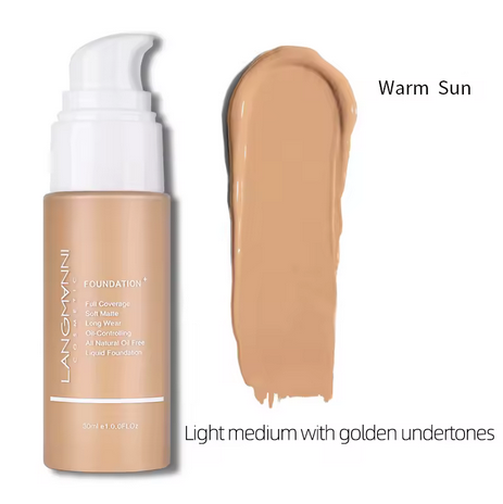 Liquid Foundation & Concealer – Oil Control, Full Coverage & Natural Finish MERLIÁ