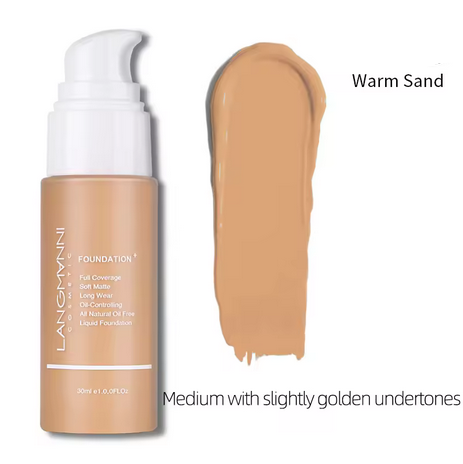 Liquid Foundation & Concealer – Oil Control, Full Coverage & Natural Finish MERLIÁ