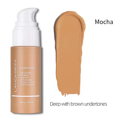 Liquid Foundation & Concealer – Oil Control, Full Coverage & Natural Finish MERLIÁ