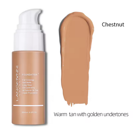 Liquid Foundation & Concealer – Oil Control, Full Coverage & Natural Finish MERLIÁ