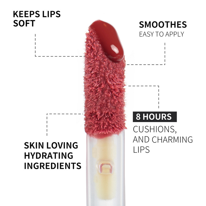 PHOFAY Rose Blooming Hydrating Lip Gloss MERLIÁ