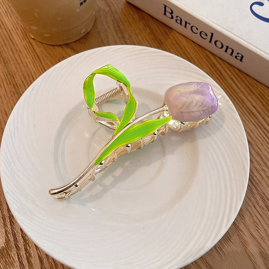 Cute tulip-shaped hair clip 🌷 MERLIÁ