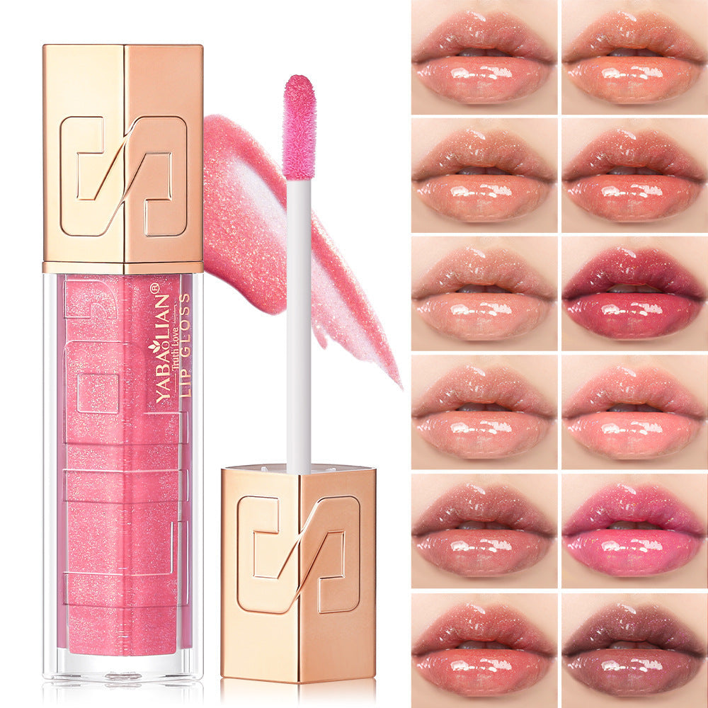 Makeup Hyaluronic Acid Water Light Shimmer Sequins Lip Lacquer MERLIÁ