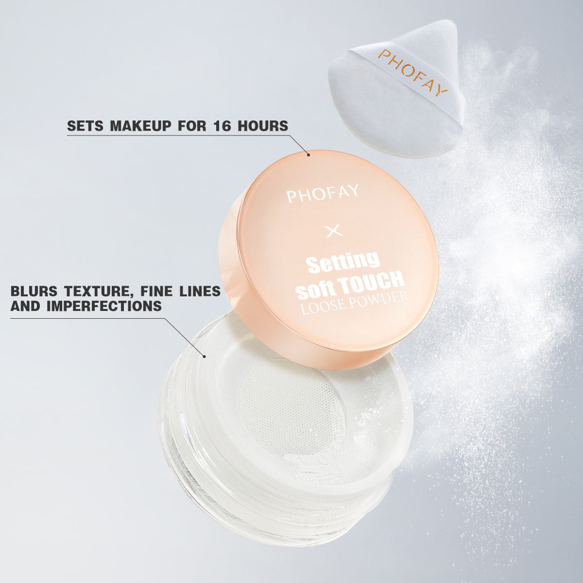 PHOFAY Setting Soft Touch Loose Powder MERLIÁ