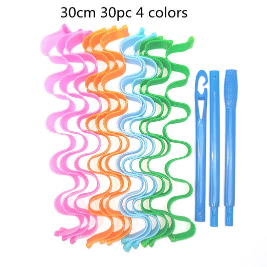 Set of 30 Manuell heatless curlers - MERLIÁ