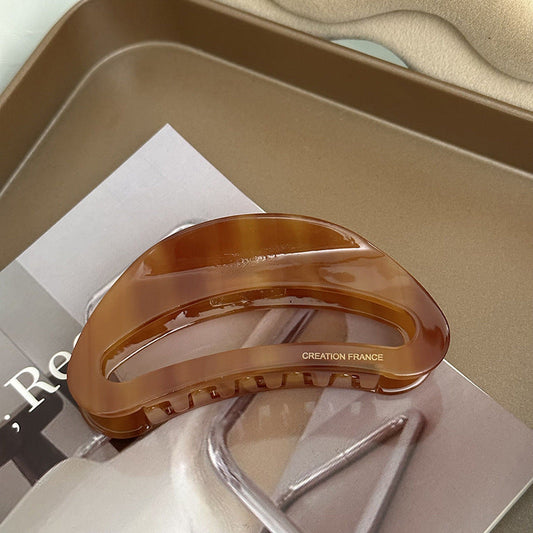 Hollow Crescent Hair Clip – Elegant Updo Barrette MERLIÁ