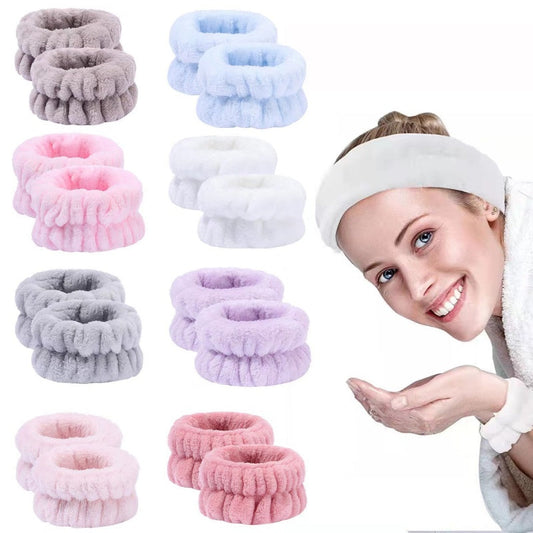 Microfiber Wrist Washbands – 2 Pairs MERLIÁ