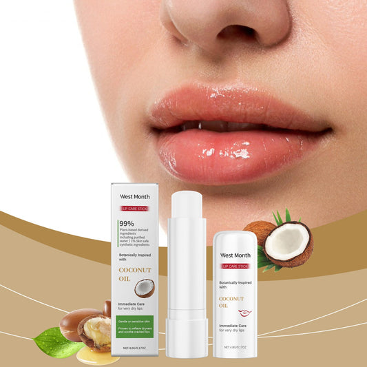 Moisturizing Lip Balm – Coconut Oil & Shea Butter Nourishment 🥥 MERLIÁ