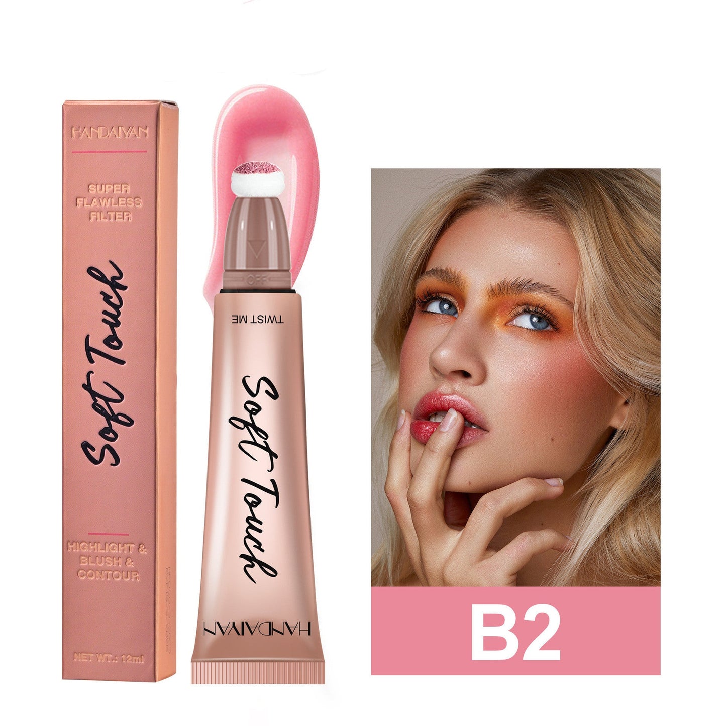 Contour Stick (Highlight / Blush / Nose Shadow) MERLIÁ